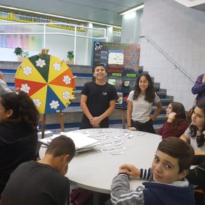 מרחב למידה חדשני בנושא אסטרונומיה וחלל באורט אפרידר באשקלון