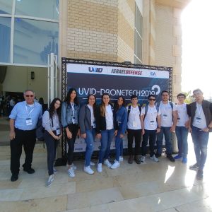 נבחרת אורט קרית ביאליק בכנס כטב”מ UVID 2019