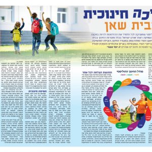 עיתון בשבע: מודל החינוך ההוליסטי של אורט- מהפיכה חינוכית בבית שאן