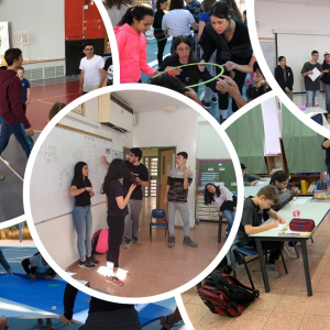 חנוכה באורט עירוני ד’ במודיעין – תלמידי י”ב מתנדבים בטיול השנתי