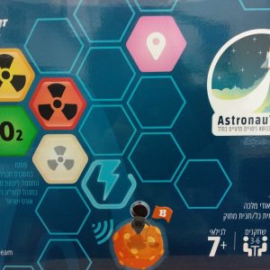 AstronauTeam – הושק משחק קופסה שיתופי וחדשני בפיתוח מורה מאורט, המדמה משימות בחלל