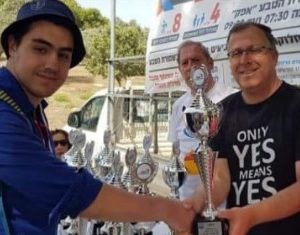 אות שר החינוך לנוער מתנדב יוענק לתלמיד אורט קרית ביאליק
