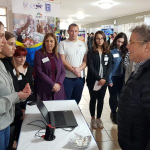 ביקור מנכ”ל אורט באורט גרינברג קרית טבעון ובאורט שרת נוף הגליל
