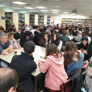 מעגלי שיח מורים-תלמידים באורט גוטמן בנתניה