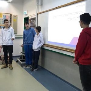 עבודת החקר במדעים של תלמידי אורט יובלי אריאל נבחרה לייצג את מחוז מרכז בתחרות הארצית