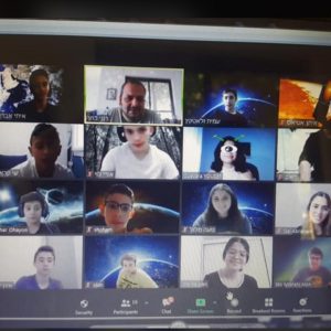 נבחרות אורט בשלב הראשון של תחרות החלל ע”ש אילן רמון, שהתקיים בזום