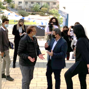 ביקור מנכ”ל משרד החינוך באורט יוקנעם ע”ש פרס בסימן חדשנות חינוכית