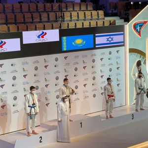 מדלית ארד באליפות העולם בג’וג’יטסו לתלמיד אורט אריאל, לביא בן עוזרי