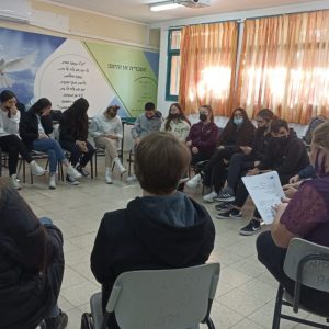 כיתות המנהיגות של אורטוב בפעילות ערכית בהדרכת רכזי בינ”ה