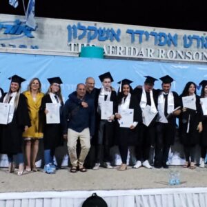 טקס הענקת דיפלומת הנדסאים ל-30 בוגרי אורט אפרידר אשקלון