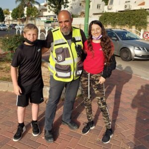תלמידי אורט מודים ומוקירים את כוחות הביטחון וההצלה שפועלים לשמירה על בטחונם