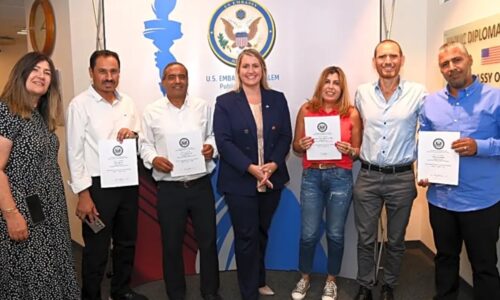 אורט ושגרירות ארה"ב – קהילת מנהלים מהחברה הבדואית מסכמת מסע מנהיגות חינוכית בארה"ב