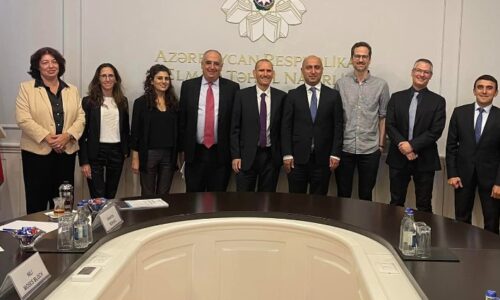 גאווה אורטית! הכשרת מורים באזרבייג'ן והצגת תכנית אב בפני בכירי משרד החינוך האזרי