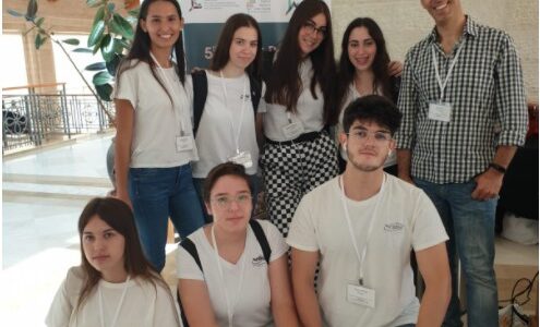 מגמת מדעי הרפואה באורט שרת נוף הגליל בכנס הפקולטה לרפואה באוניברסיטה העברית