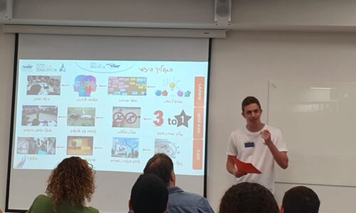תלמידי יב’ באורט עירוני ד’ במודיעין יזמו והובילו האקתון לשיפור החיים בבית הספר