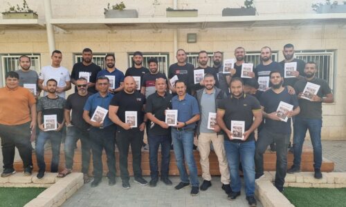 הסופר מוסא אל-חאג’, במפגש באורט אבו תלול על ספרו “הגירה לדרום”