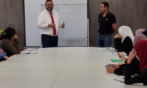 חיים משותפים ברשת אורט ישראל – הרב אלחנן רוזנפלד בביקור באורט אבו תלול