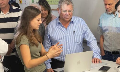 ביקור מנכ”ל אורט ומטה הרשת במוסדות החינוך של אורט ישראל בעיר בת-ים