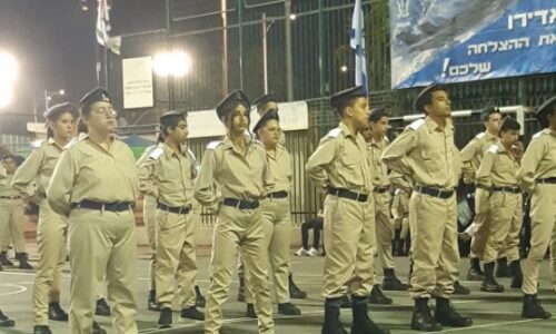 180 שוחרים חדשים נשבעו בטקס חגיגי באורט שלאון תעופה וחלל בקרית גת