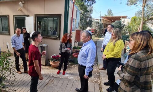 ביקור מנכ”ל אורט בישיבת אורט אגדלך בירושלים ובכפר הנוער ארץ יהודה אורט זוהרים