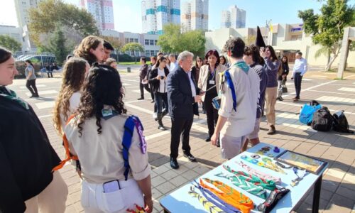 מנכ”ל אורט ומטה הרשת בביקור באורט קרית מוצקין ובאורט קרית טבעון