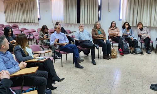 מטה אורט בסיור במכון השואה “שם עולם” במטרה לבחון שיתופי פעולה בנושא עיצוב הזיכרון