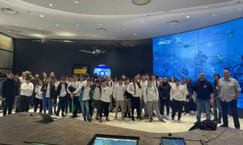 ORT FUTURE READY – תלמידי אורט רחובות בביקור במנהלת הסייבר והתקשוב של אלביט