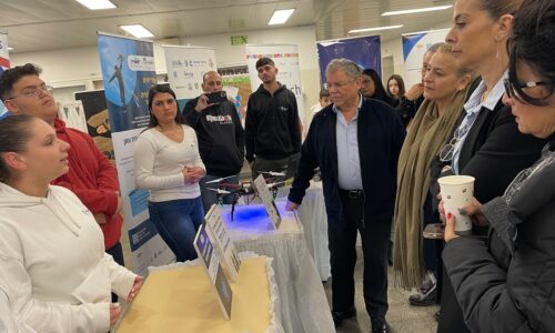 ביקור מנכ”ל אורט והנהגת הרשת באורט פסגות ובאורט אמירים בבית שאן
