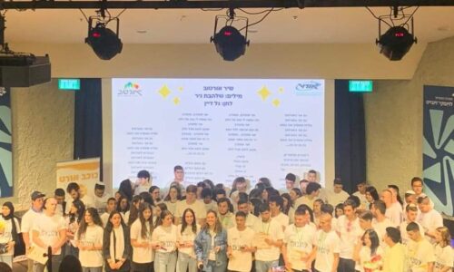 בטקס מרגש הצדיעה רשת אורט ל-104 כוכבים מצטיינים בתחום החברתי בשנת תשפ”ג