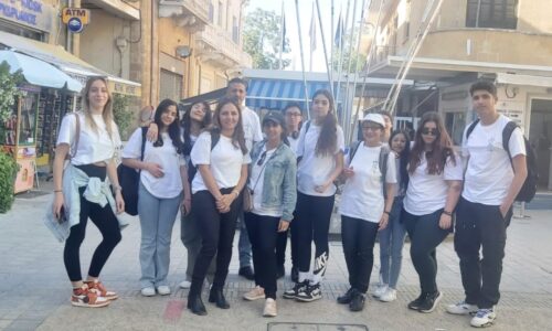 תלמידי ביוטכנולוגיה מאורט דנציגר הוזמנו לקפריסין להציג מיזם שפיתחו בתכנית SALL
