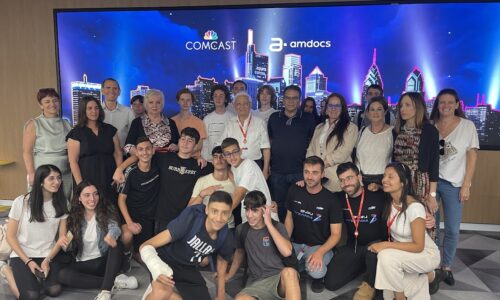 אירוע שיא שנתי בתכנית ניצנים Junior – האקתון AI בחברת אמדוקס לתלמידי אורט