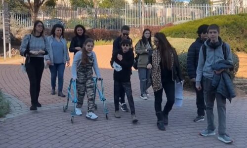 מגמת ניו מדיה ופרסום באורט שפירא כ”ס בשיתוף בית איזי שפירא: “הילדים – הם העתיד”
