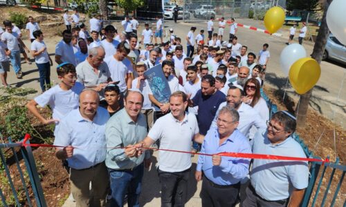 טקס חנוכת בית המדרש איתן מושבך ע”ש איתן יוסף ז”ל והכנסת ספרי תורה בישיבת אורט מעלות
