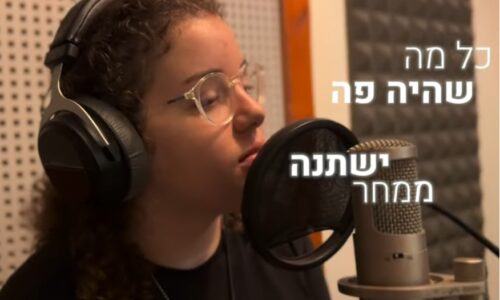 להאמין- בביצוע של תלמידי אורט שפירא כפר סבא מצטרף לשורת ביצועים מרגשים של תלמידי אורט