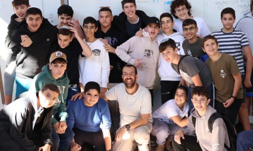אחרי שלושה חודשים מפגש מרגש של כל תלמידי ישיבת אורט המתמיד קרית שמונה