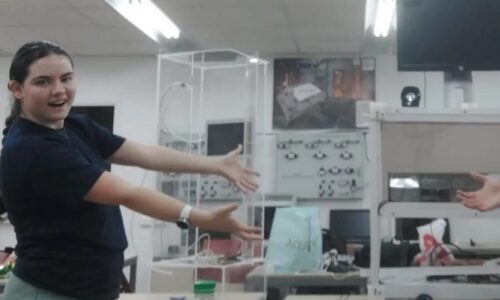 רובוט שמטפל בחולים מבודדים – פיתוח של תלמידי אורט אבין בדרך לתחרות מדענים ומפתחים צעירים 2024