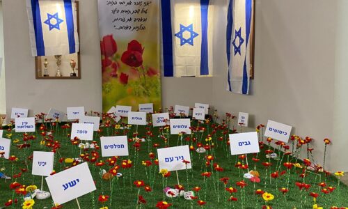 ביקור מנכ”ל אורט בבתי הספר אורט הנרי רונסון ומקיף א’ בעיר אשקלון על רקע מלחמת חרבות ברזל