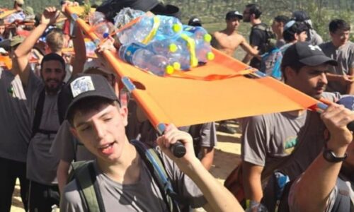 קבוצת ‘אחריי! באמונה’ מאורט מעיין חי ישיבטק רחובות במסע שטח בן יומיים