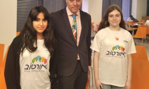 המסבירים הצעירים מאורט בבית IBM – סוגרים שנה של הסברה ישראלית בתקופה מאתגרת