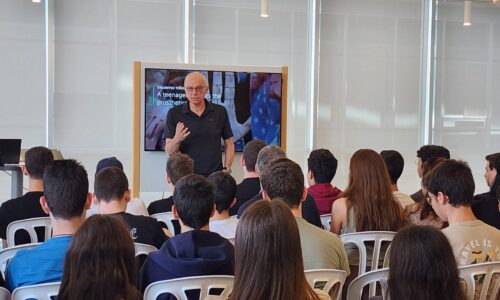 מנכ”ל SIEMENS ישראל במפגש עם תלמידי אורט: “אתם הדור הבא של תעשיית ההיטק הישראלית”