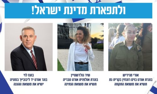 יעלו המשואות! 3 בוגרי אורט השיאו את משואות ההגנה, התקווה והנתינה בטקס הממלכתי לשנת תשפ”ד