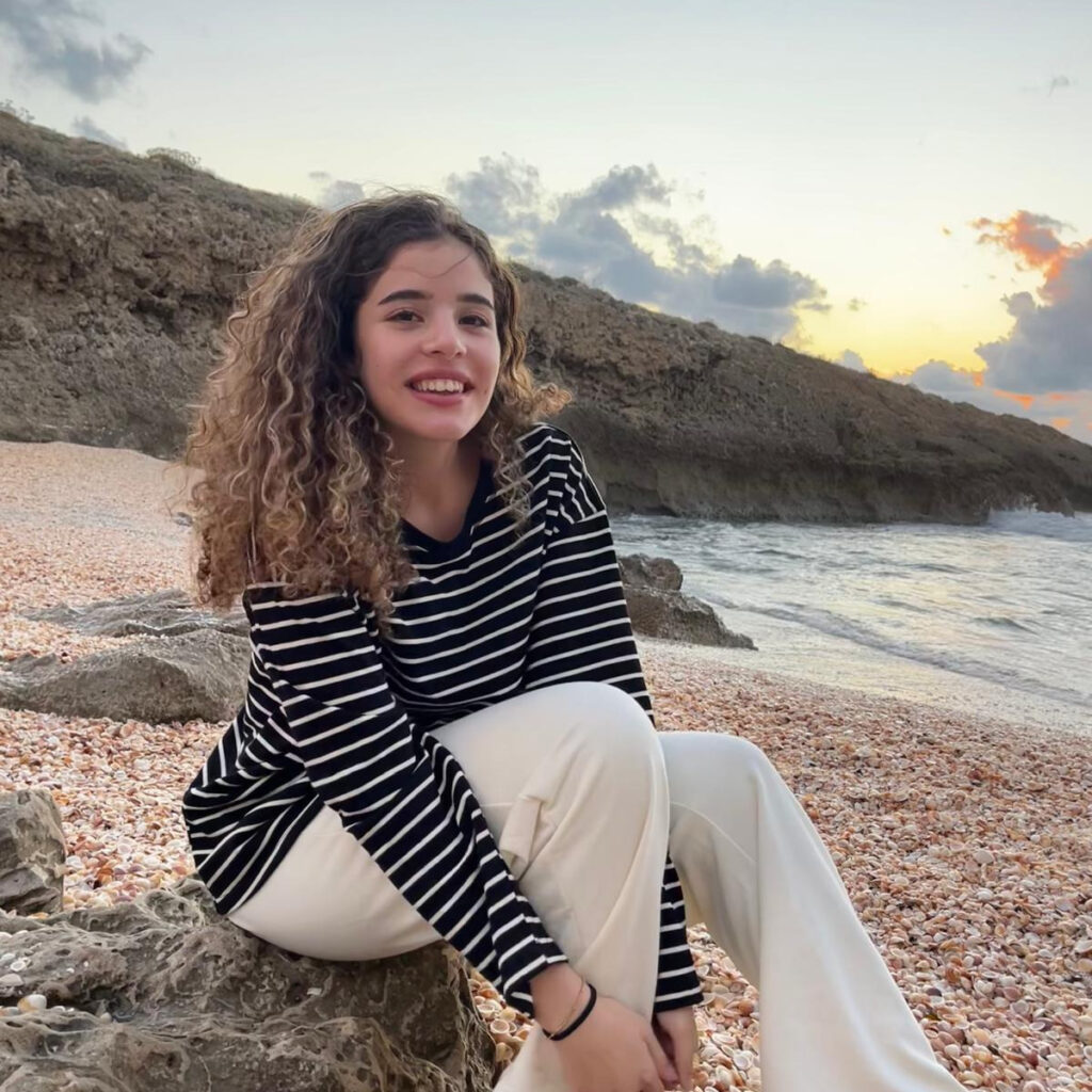 נטע יפרח תלמידת אורט פרס יוקנעם