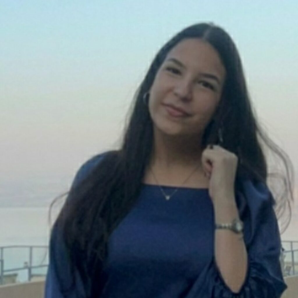 נעמה גז, תלמידת כיתה יב' באולפנת אורט הראל נהריה