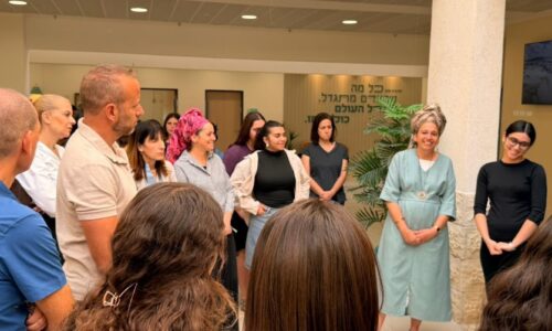 מנכ״ל אורט בביקור בישיבה התיכונית אורט אביתר ובאולפנת אורט השחר בבית שאן: "חינוך שמגדל אדם שלם"