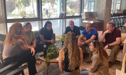 רכזי תוכנית "נוער פורץ דרך" של אורטוב ביום הכשרה מיוחד במרכז היזמות של Open-Valley